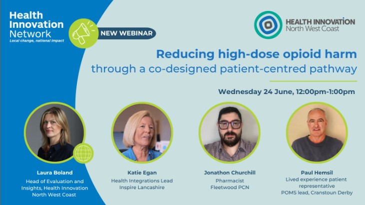 Innovation Insights: Reducing high dose opioid harm through a co-designed patient centred pathway
